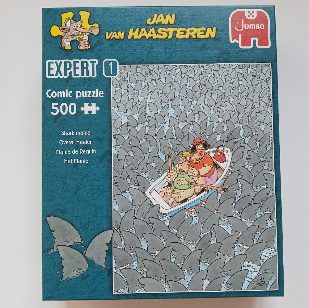 JVH Expert #1 Shark mania 500-piece puzzle